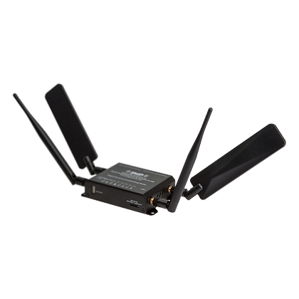 CAPCELL Cellular 4G LTE Modem with Wi-Fi LEFT